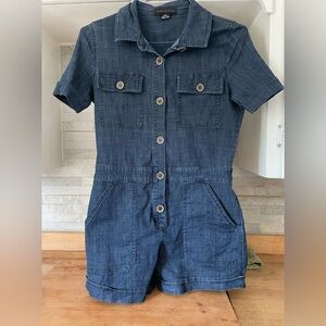Sanctuary denim romper
